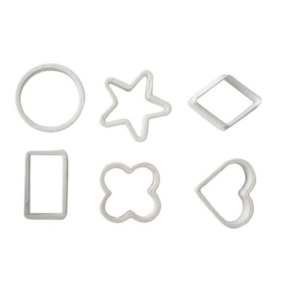 CORTANTE P/GALLETITAS X6 DESES PLAST.