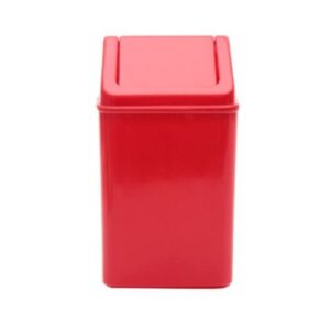 RECIPIENTE RESIDUO RECTANGULAR C/TAPA VAIVEN DESES PLAST