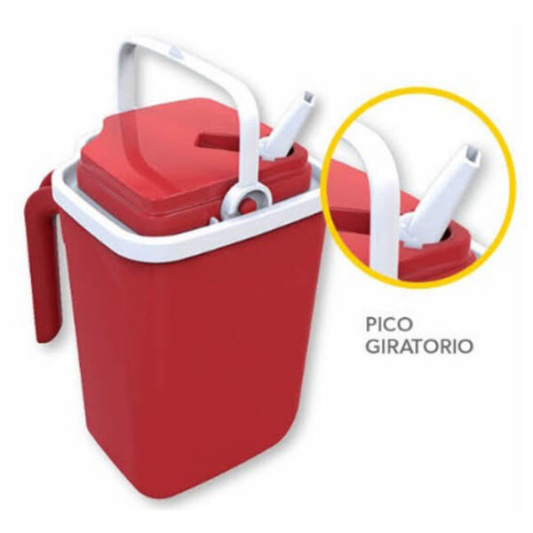 TERMO CAMPING X 3 LTS. CUADRADO DESES P.