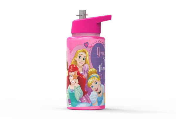 BOTELLA X500 STRAW TOP PRINCESAS BEL GIOCO