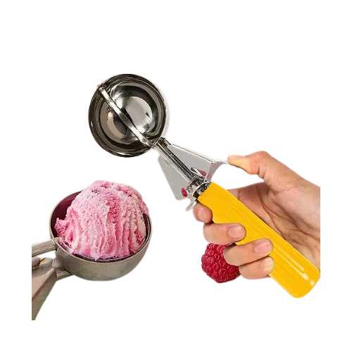 CUCHARA P/SERVIR HELADO ACERO ROCK