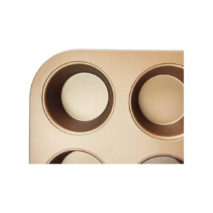 MOLDE MUFFINS X6 LINEA COBRE – JOVIFEL