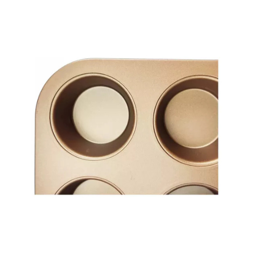 MOLDE MUFFINS X6 LINEA COBRE - JOVIFEL - Imagen 2