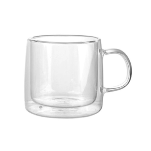 SET X2 TAZA RISTRETTO D.VIDRIO 80CC.LARHAUS