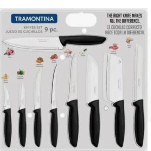 JGO.CUCHILLAS PLENUS X9 TRAMONTINA