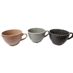 TAZA DESAYUNO CERAMICA COMBINADA ENCANTA