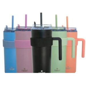 COFFEE MUG C/MANGO Y BOMBILLA KEEP