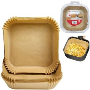 SET X50 PAPELES CUADRADOS FREIDORA AIRE ROCK