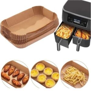 SET X50 PAPELES RECTANG.FREIDORA AIRE ROCK