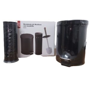 SET REC.RESIDUOS 5L.C/ESCOBILLA NEG.ROCK