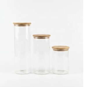 FRASCO VIDRIO T/BAMBU JOVIFEL