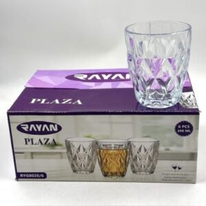 SET X6 VASO PLAZA 300CC.ENCANTA