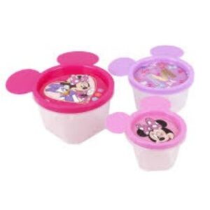 RECIP.3 PIEZAS C/OREJAS MINNIE PLASUTIL