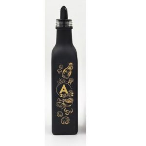 BOTELLA ACEITE NEGRA 250CC.ENCANTA