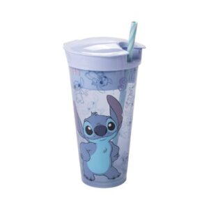 VASO 2EN1 540ML.STITCH 829943 PLASUTIL