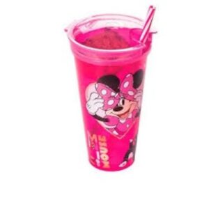 VASO 2EN1 540ML.MINNIE 090764 PLASUTIL