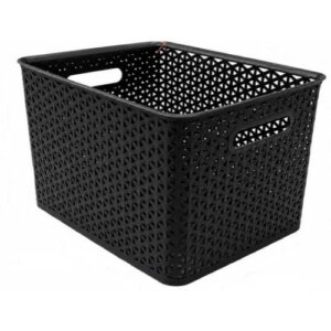 CANASTO TRAMADO S/TAPA 41X30X25 LUK PARTY